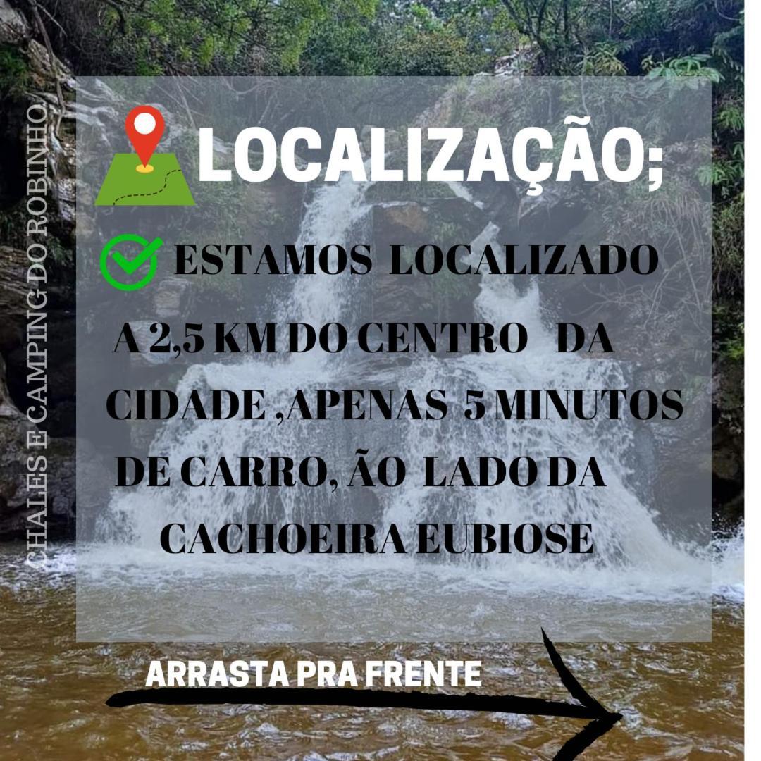 Chales E Camping Do Robinho 1 São Tomé das Letras Екстериор снимка